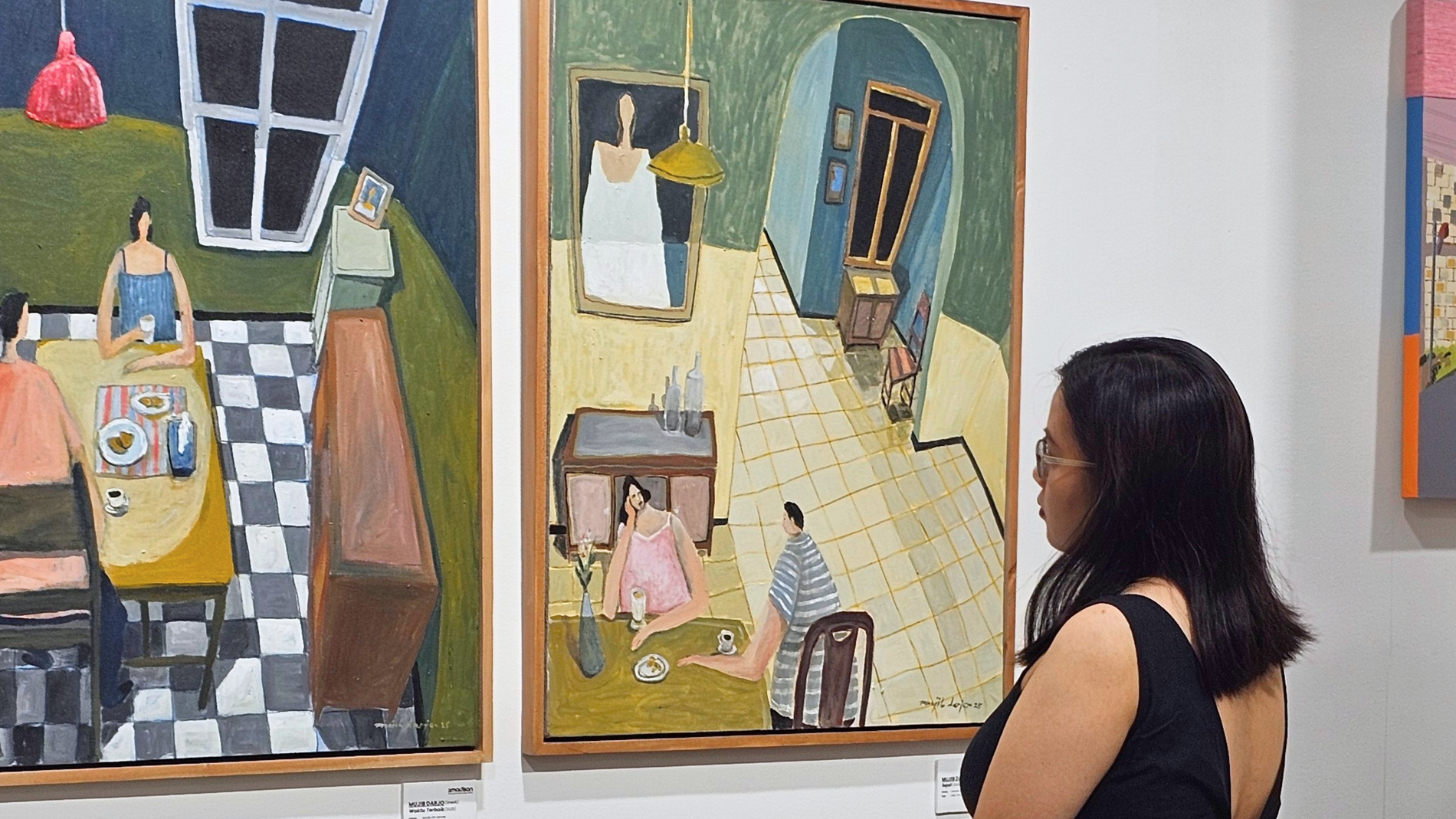 Merayakan Kebersamaan dalam Ruang Sunyi: Lukisan-Lukisan Mujib Darjo