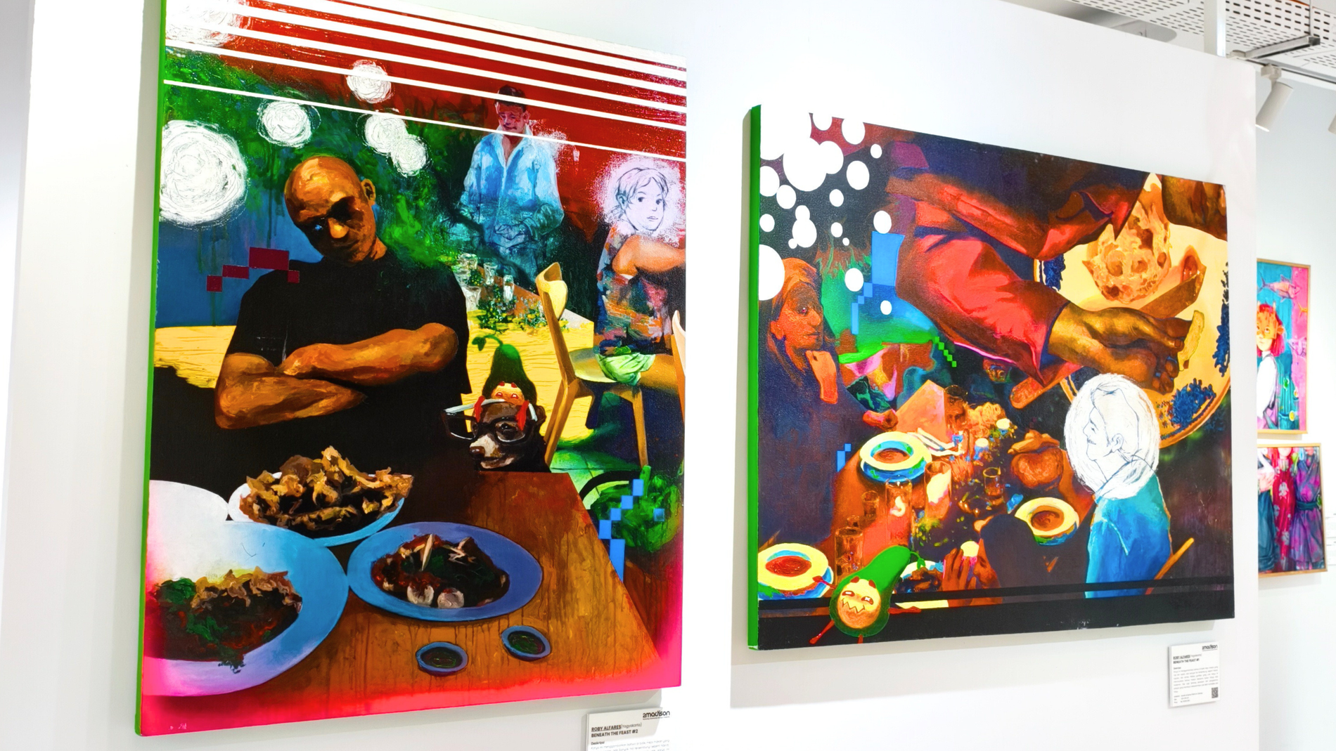 Di Balik Jamuan: Narasi Emosi dalam Karya Roby Alfares