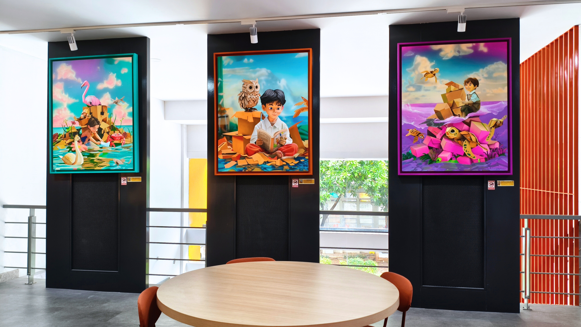 Mini Gallery di Kantor: Sentuhan Seni yang Menghidupkan Interior Ruang Kerja