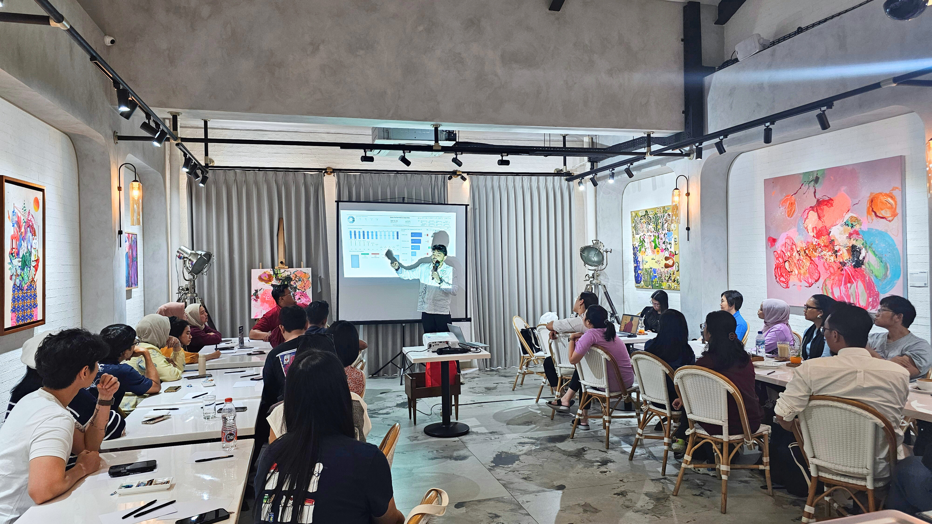 Meeting Awal Tahun Lebih Berkesan dengan Nuansa Artsy di 2Madison Plaza Pondok Indah