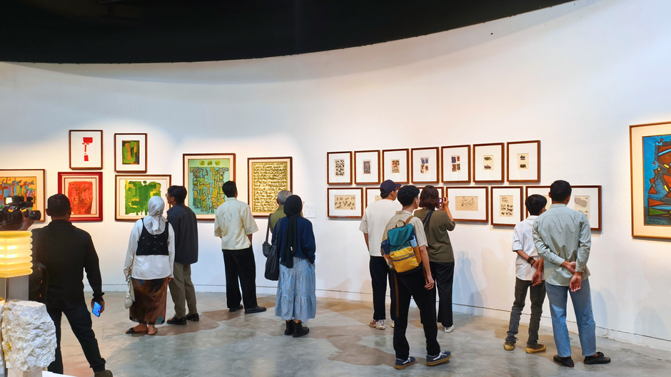 Menelusuri Jejak Abstraksi: Pameran “Imba” di Galeri Salihara