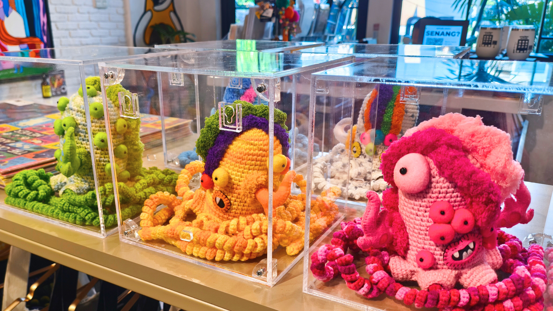 Tiny Mogus Series: Gurita Unik Penuh Warna yang Bikin Ruang Hidupmu Lebih Ceria