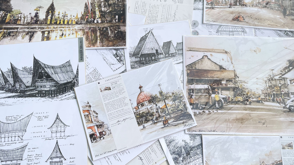 Heritage of Nusantara Art Print : Menghadirkan Cerita Budaya ke Dalam Ruang