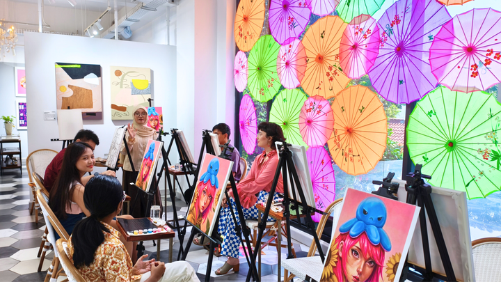 Serunya Workshop Portrait Painting di 2Madison Gallery: Penuh Inspirasi dan Kreativitas