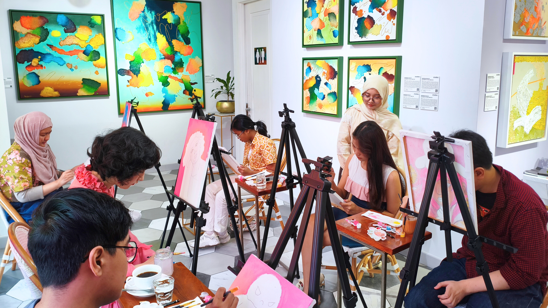 Workshop Painting: Cara Seru Melatih Fokus Sekaligus Mengasah Kreativitas
