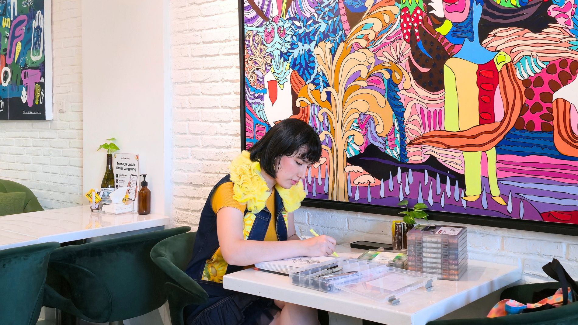 Temukan Sudut Nyaman untuk Berkarya dan Me Time di Art Cafe Jakarta