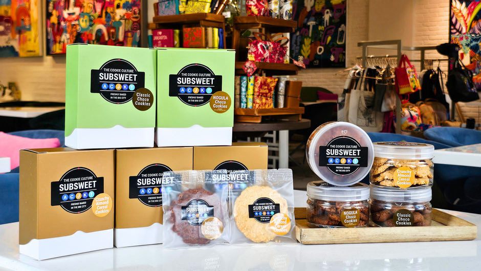 Kenalan dengan Subsweet, Cookies Freshly Baked dari Art Cafe Jakarta