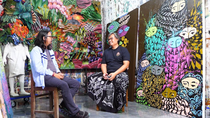 Eko Nugroho: Seniman Indonesia yang Mengolah Seni Jalanan hingga Komik