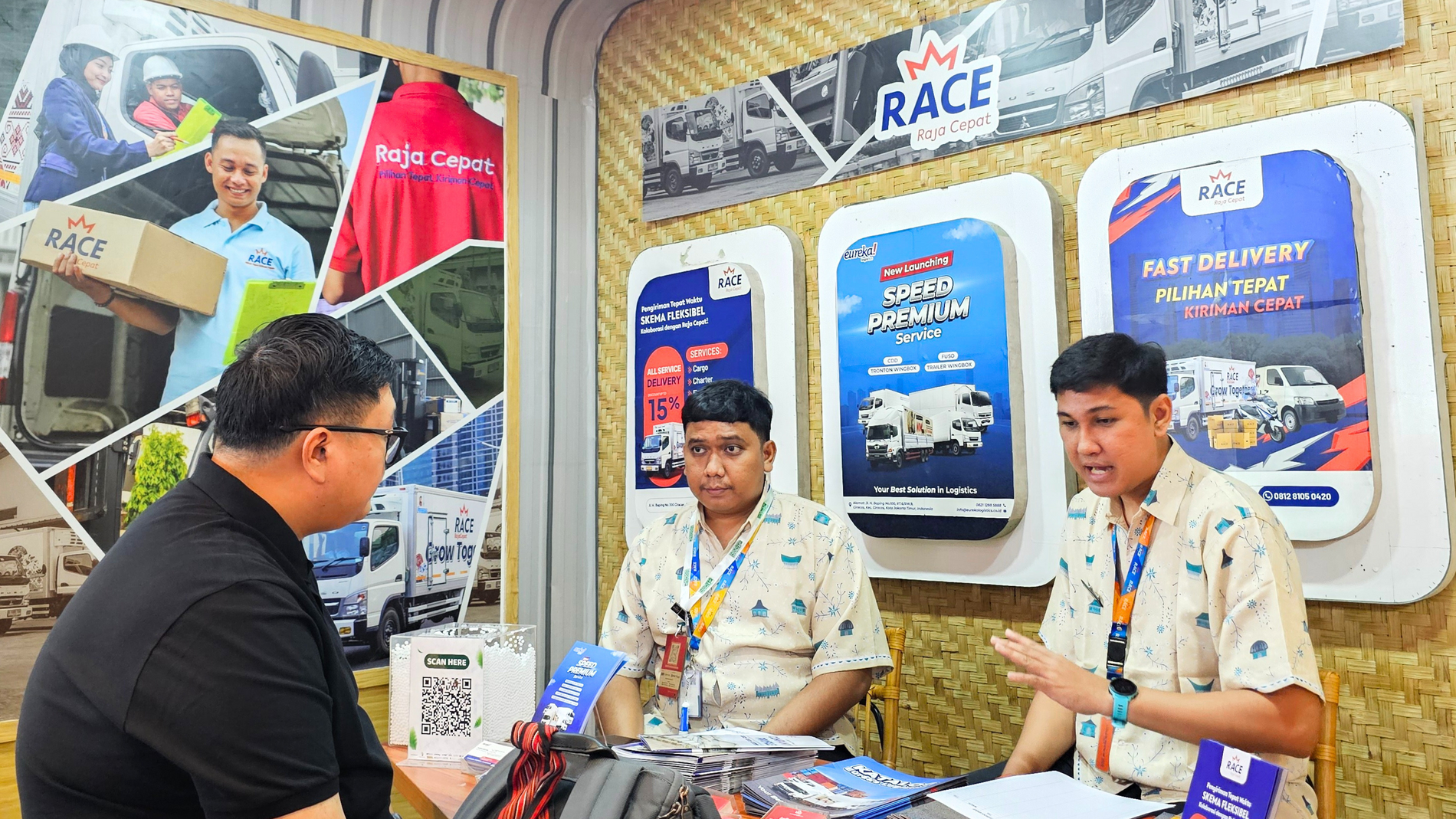 Raja Cepat (RACE) Tawarkan Solusi Logistik Cepat dan Andal pada FHI 2025