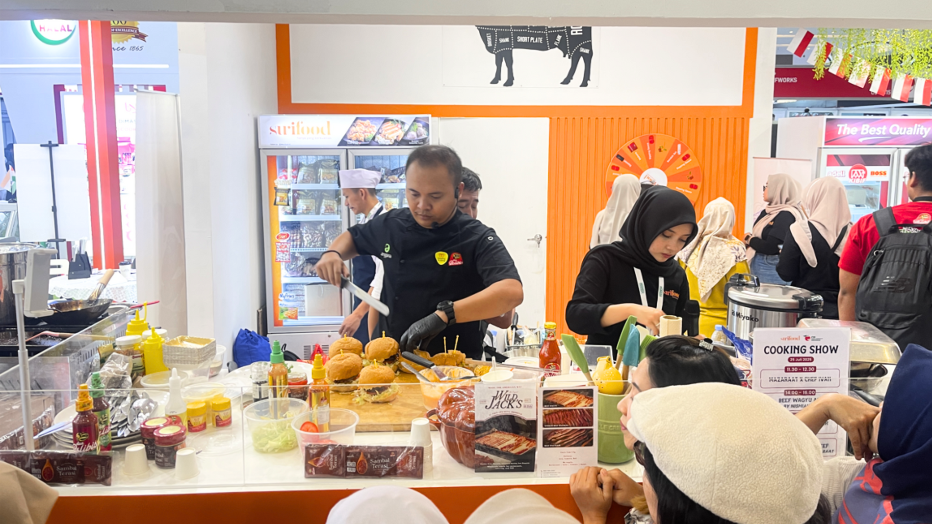 Keseruan Hari Terakhir Pameran Food & Hospitality Indonesia 2025: Sajian Lezat dan Aksi Menarik di Setiap Sudut Booth