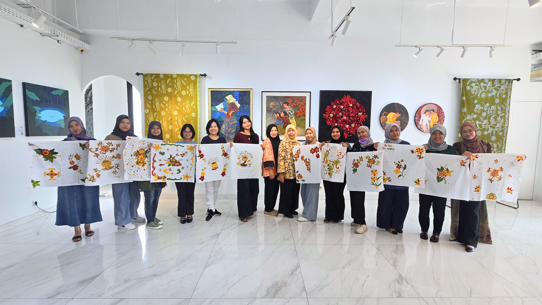 498 Tahun Jakarta: Workshop Membatik Bersama Ibu Siti Laela di 2Madison Gallery Kemang
