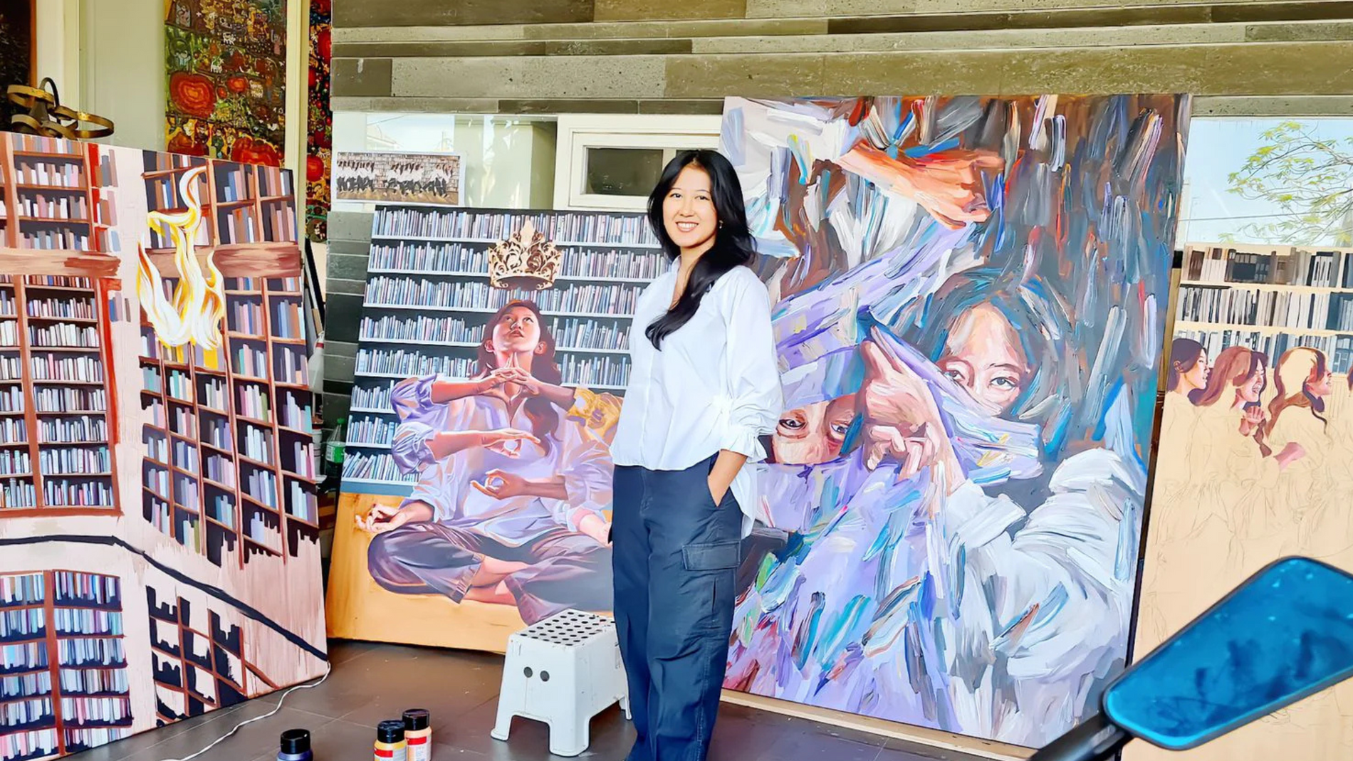 Menyelami "Blue Ocean Way" Bersama Zeta Ranniry di Art Jakarta 2025