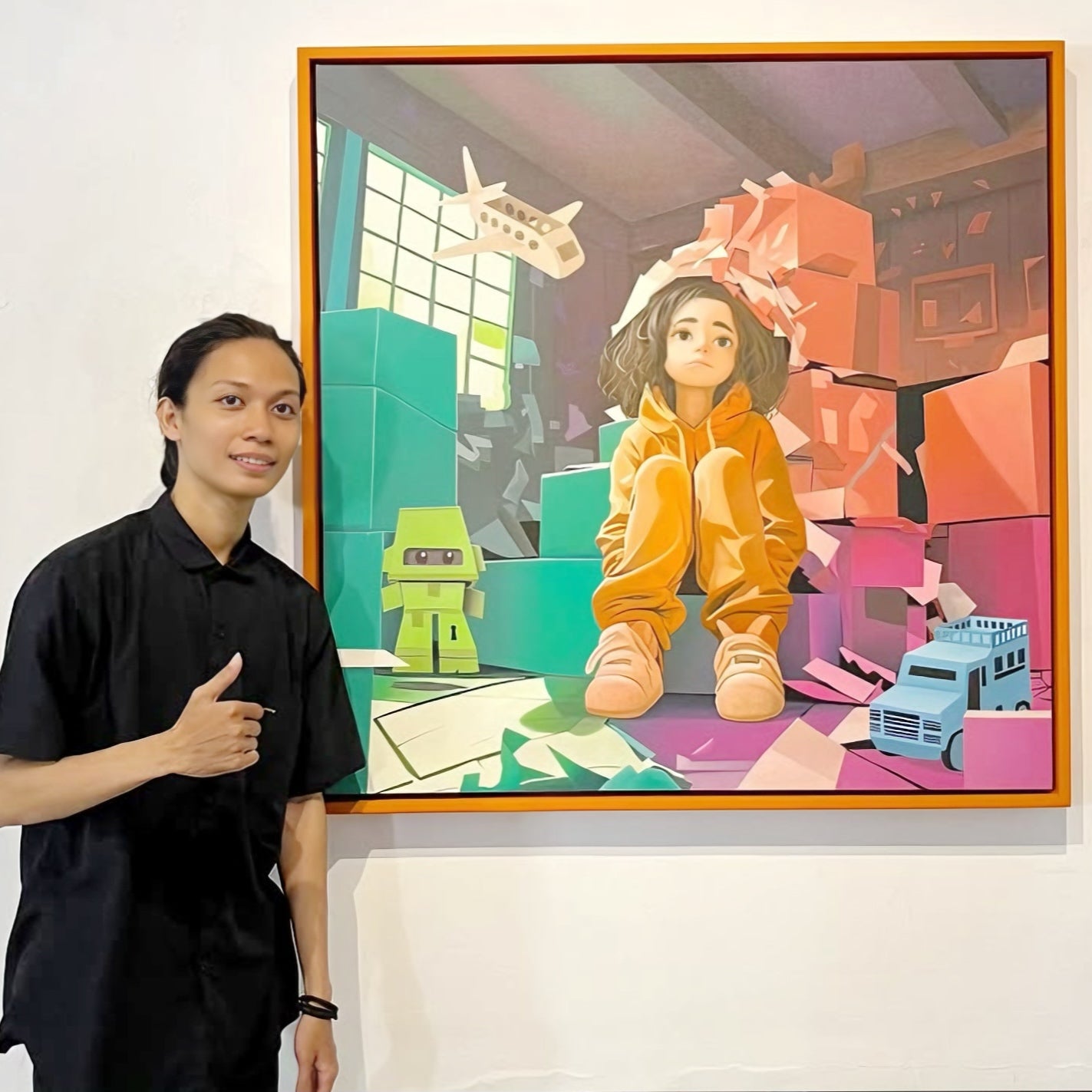 Proses Panjang Faisal Hingga Lolos Open Submission di 2Madison Gallery