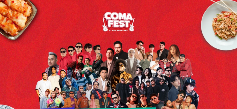 Coma Fest - Tiket Festival Musik dan Kuliner Korea + Thailand (25-28 Juni 2026)