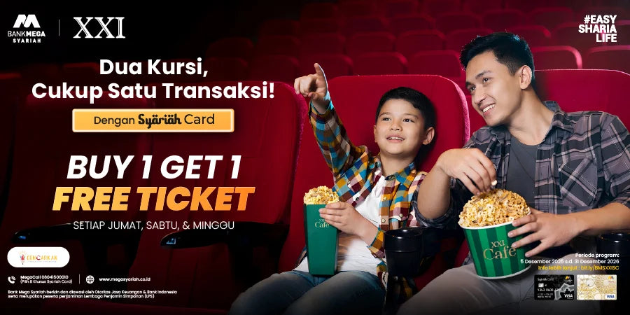 Cinema XXI - Berbagai Promo dan Diskon XXI