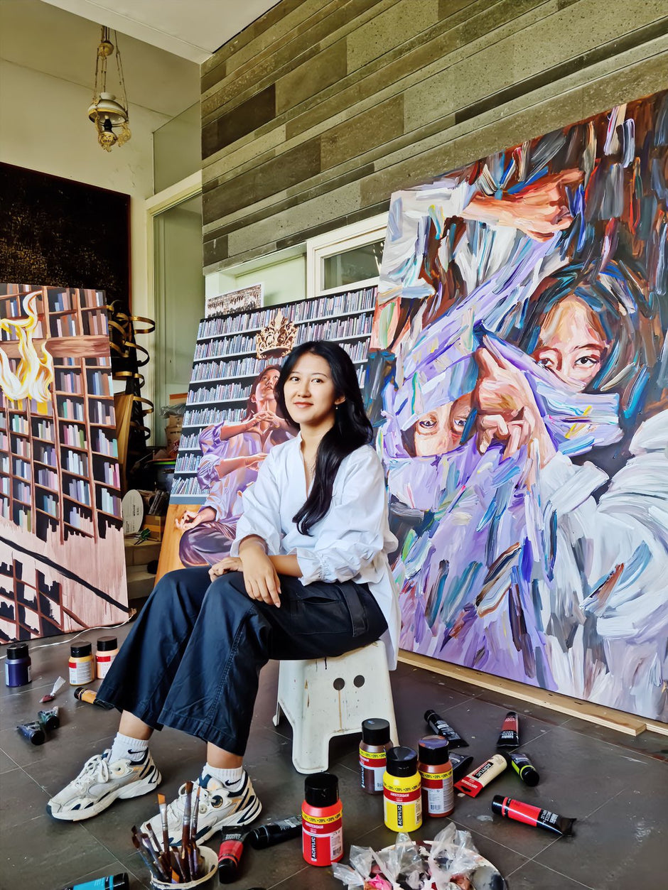 Persiapan "Zeta Ranniry Abidin" Menyambut 2Madison Gallery x Art Jakarta 2024