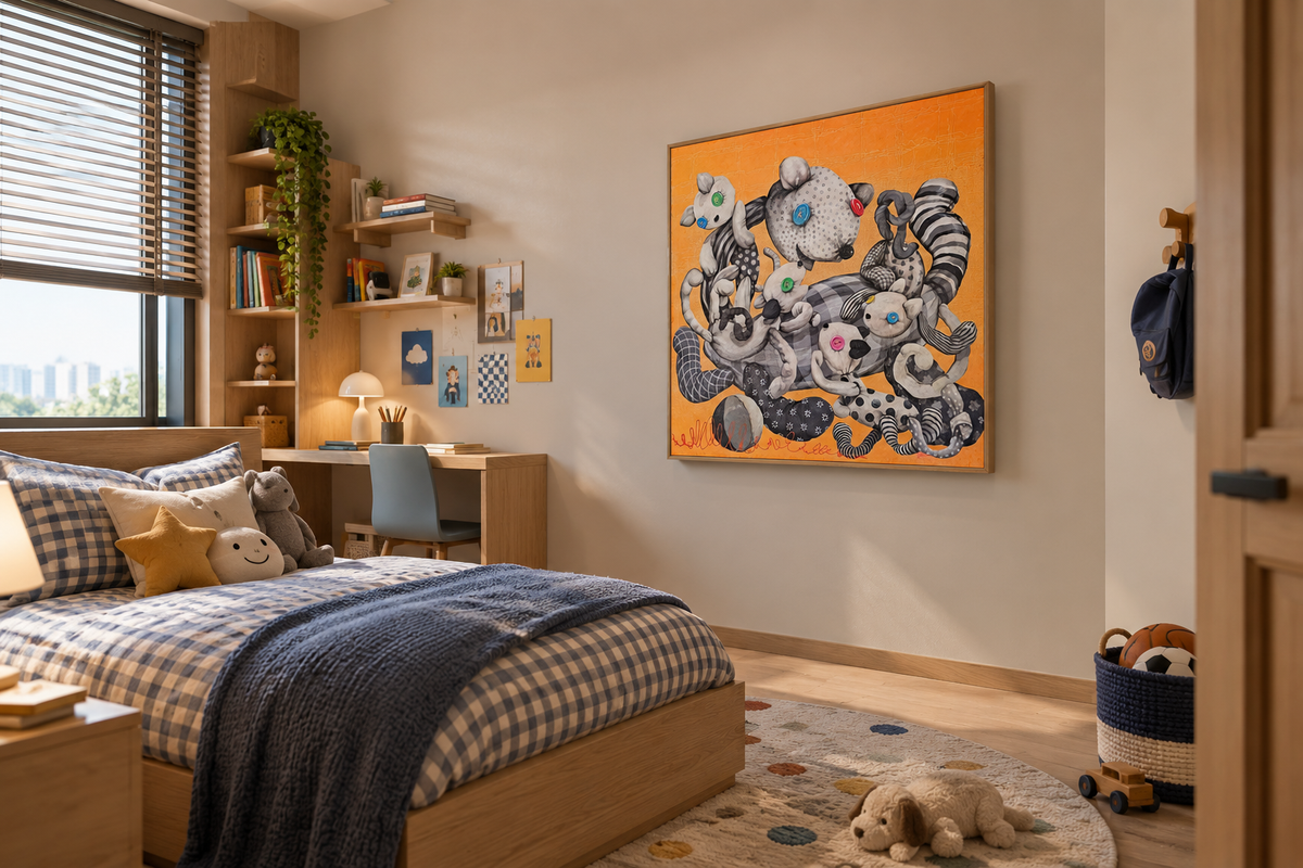 Ciptakan Kamar Anak yang Lebih Hidup: Tips Memilih Lukisan untuk Ruang Si Kecil