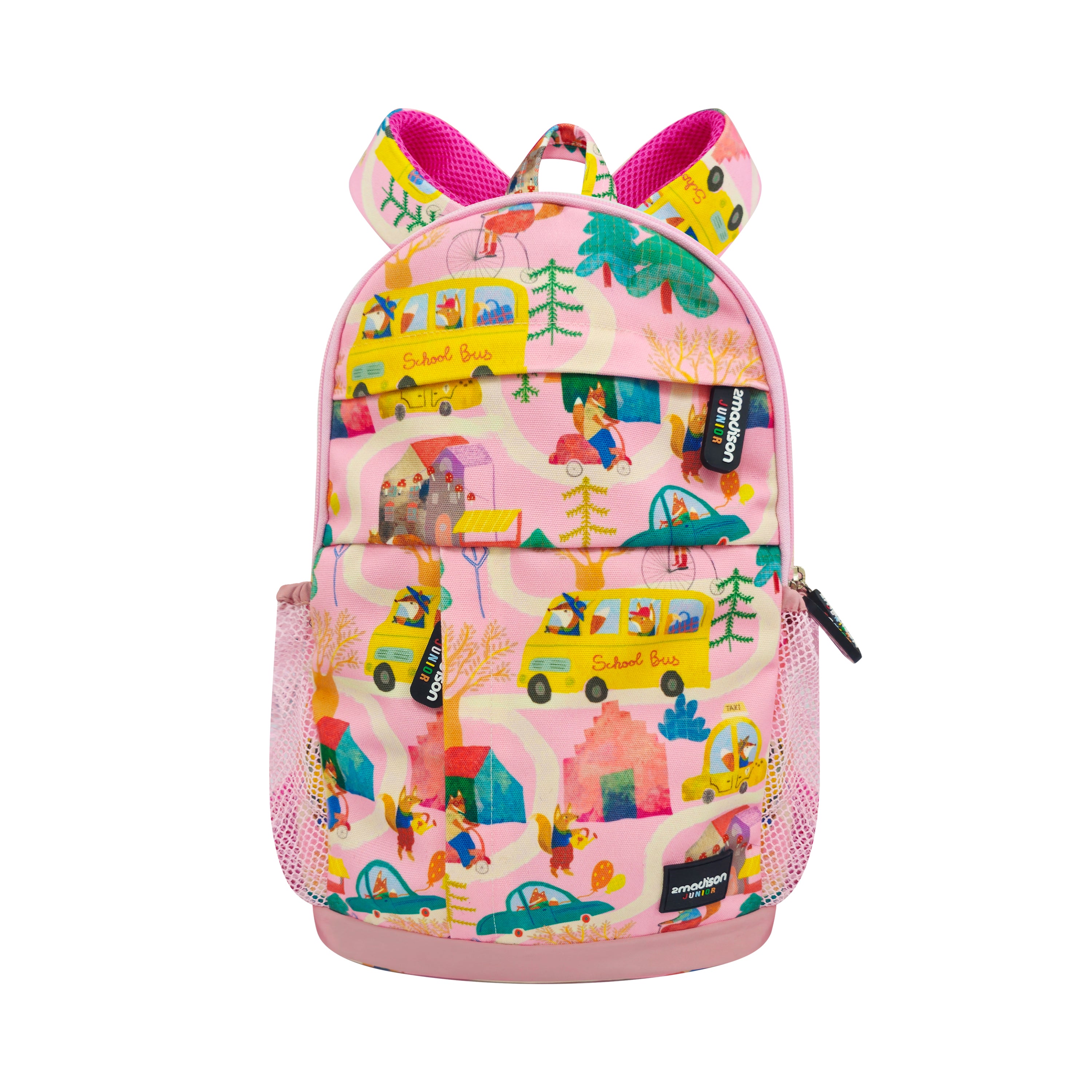 Going to School in Pink  Treasure Bag