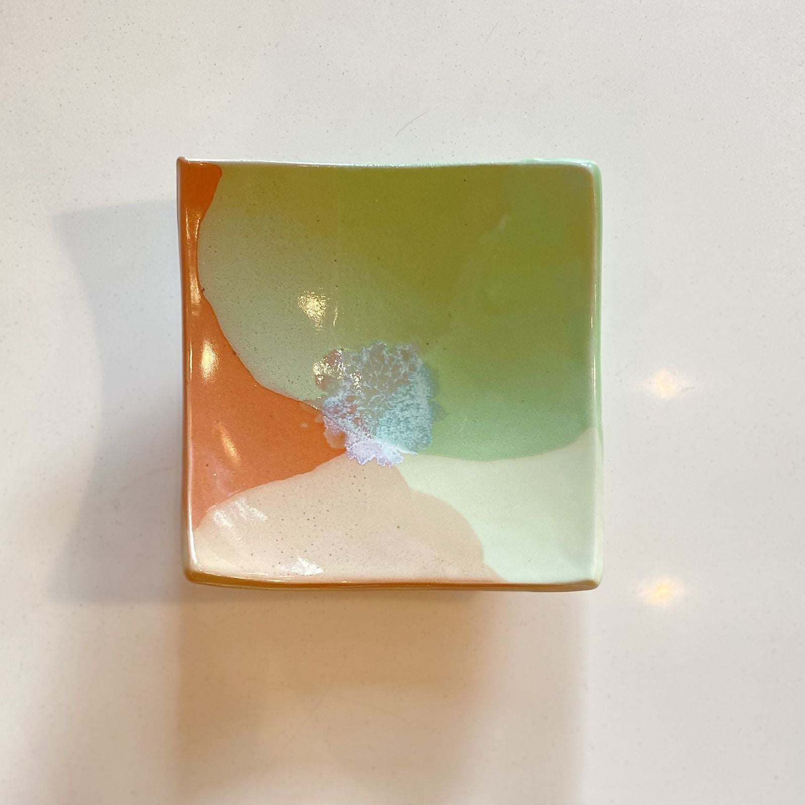 Flower Square Plate