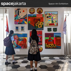 Ruang acara di Jakarta yang tersedia untuk disewa dengan konsep seperti art exhibition