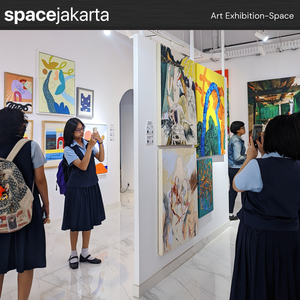 Event space Jakarta dengan ruang fleksibel untuk meeting, exhibition, workshop, gathering, dan acara seni