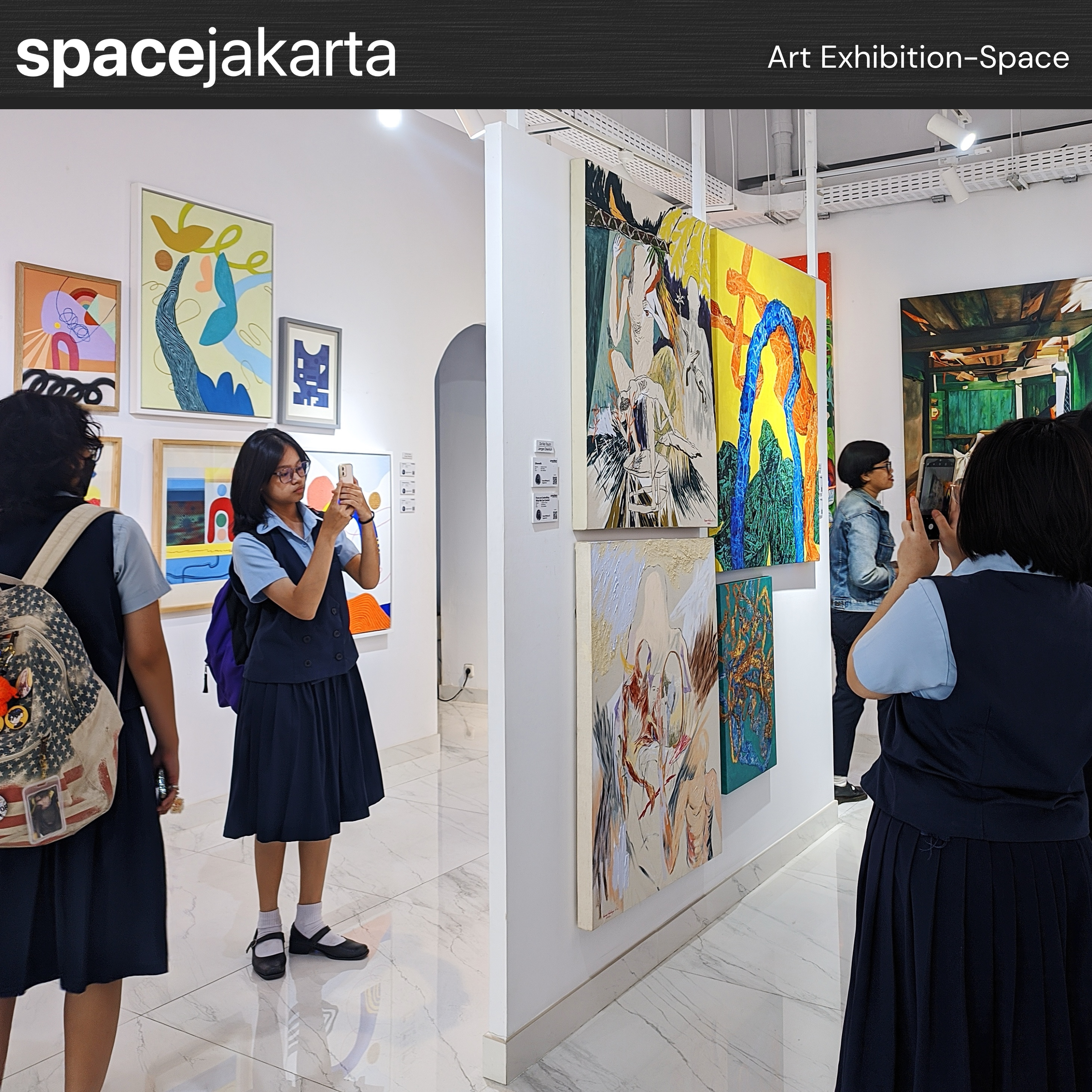 Event space Jakarta dengan ruang fleksibel untuk meeting, exhibition, workshop, gathering, dan acara seni